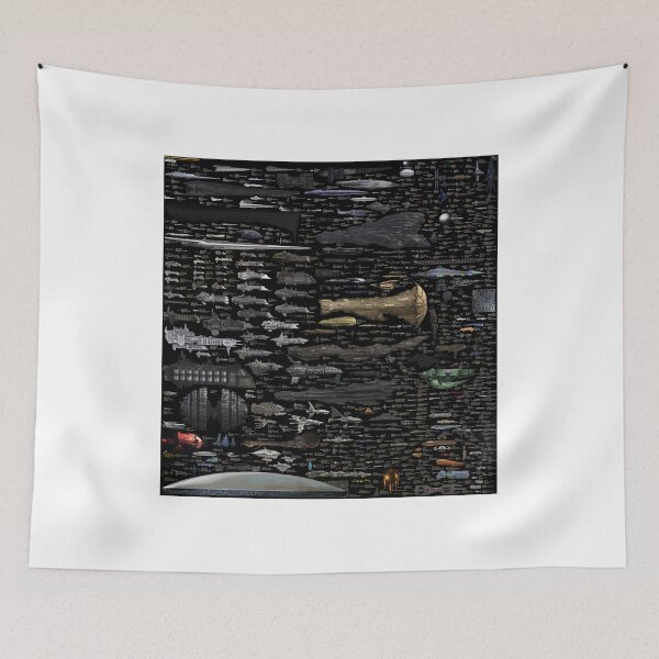 Item preview, Size comparison of Sci-fi spaceships designed and sold by Art Oasis.