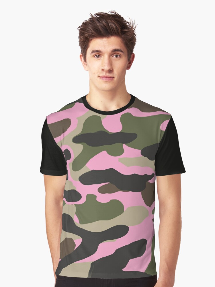 シャツは CAMO BLACK/CAMO[S,XL]の通販 by D.R.E.AM｜ラクマ T-SHIRT