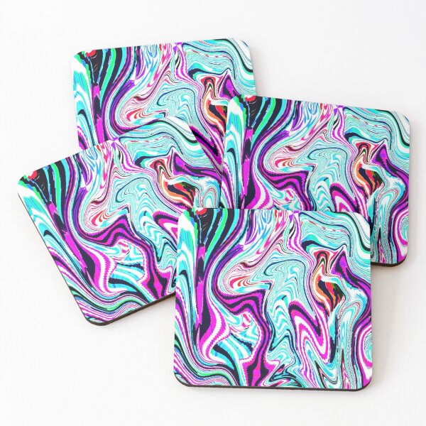 Item preview, Abstract Art Colorful Shades designed and sold by chahakisha.