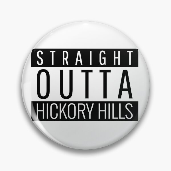 Item preview, Straight Outta Hickory Hills Illinois  designed and sold by Teelogic.