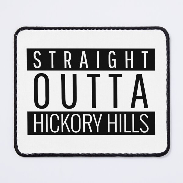 Item preview, Straight Outta Hickory Hills Illinois designed and sold by Teelogic.