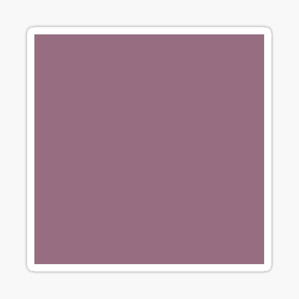 Mauve Sticker