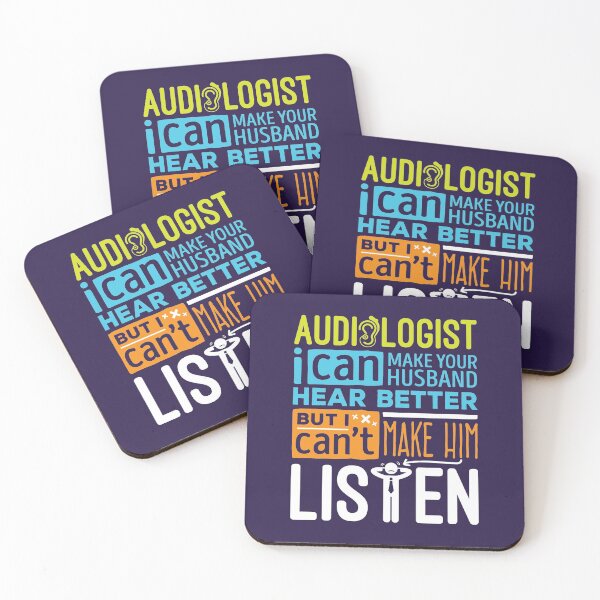 Item preview, I'm an Audiologist I Can Help Your Husband Hear Better Can't Make Him Listen designed and sold by jaygo.