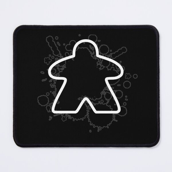 Artikelvorschau, Abstrakter Meeple - Schwarz entworfen und verkauft von MadeByMeeples.