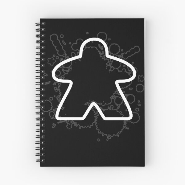 Artikelvorschau, Abstrakter Meeple - Schwarz entworfen und verkauft von MadeByMeeples.