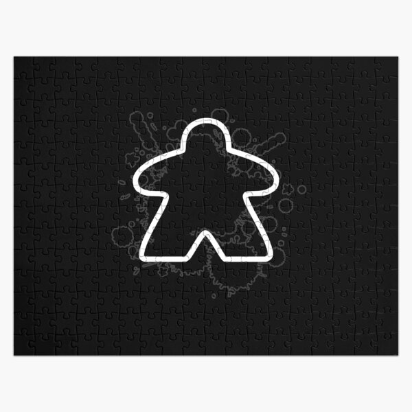 Item preview, Abstract Meeple - Black designed and sold by MadeByMeeples.