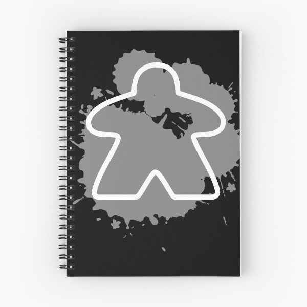 Artikelvorschau, Abstrakter Meeple - Grau entworfen und verkauft von MadeByMeeples.