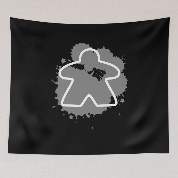 Item preview, Abstract Meeple - Grey designed and sold by MadeByMeeples.