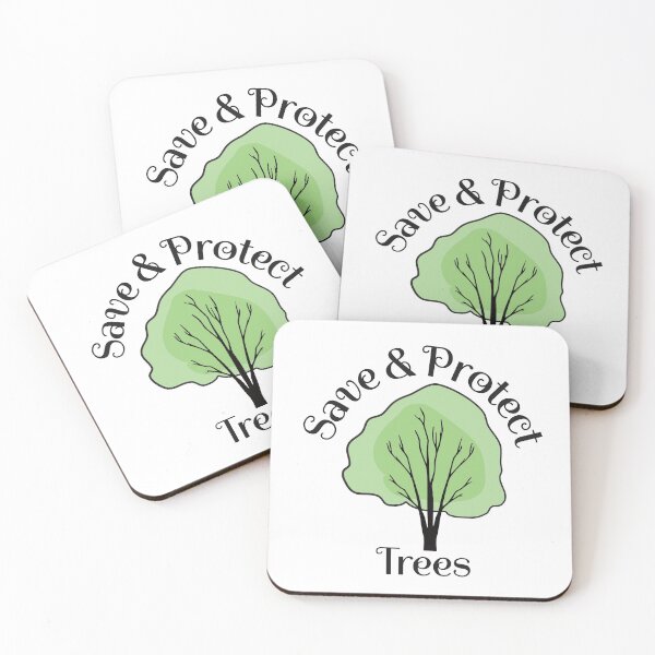 Item preview, Environmentalists slogan Save and Protect trees designed and sold by Innet.