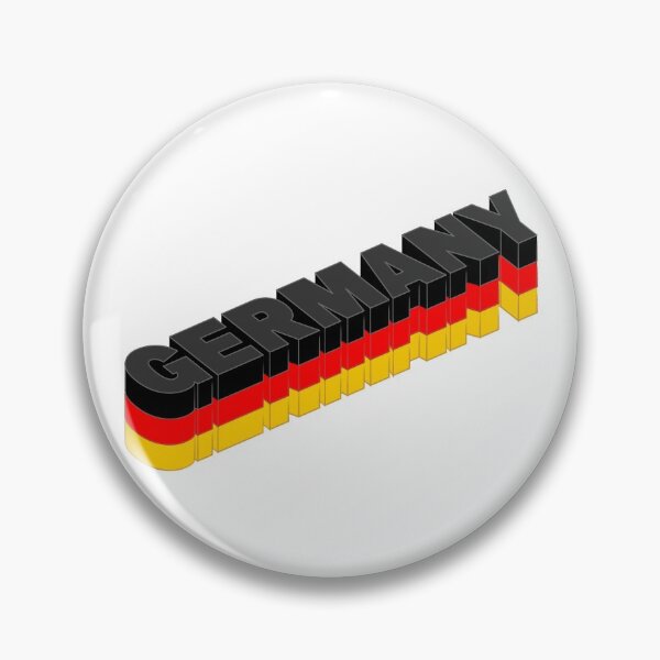 Item preview, Germany 3D Text in Flag Colors designed and sold by RaybenMedia.