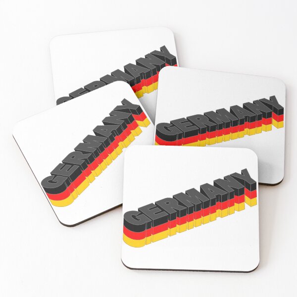 Item preview, Germany 3D Text in Flag Colors designed and sold by RaybenMedia.