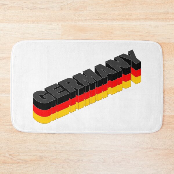Item preview, Germany 3D Text in Flag Colors designed and sold by RaybenMedia.