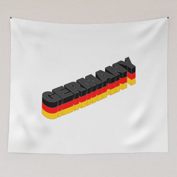 Item preview, Germany 3D Text in Flag Colors designed and sold by RaybenMedia.