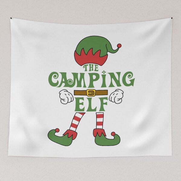 Item preview, The Camping Elf Christmas Family Matching Outfits Group Attire designed and sold by onicon.