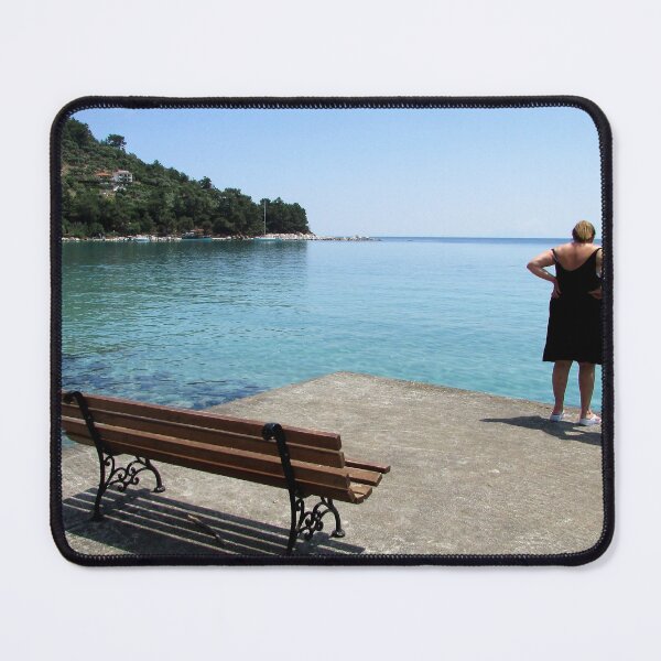 Item preview, BENCH WITH A VIEW. designed and sold by ronsaunders47.