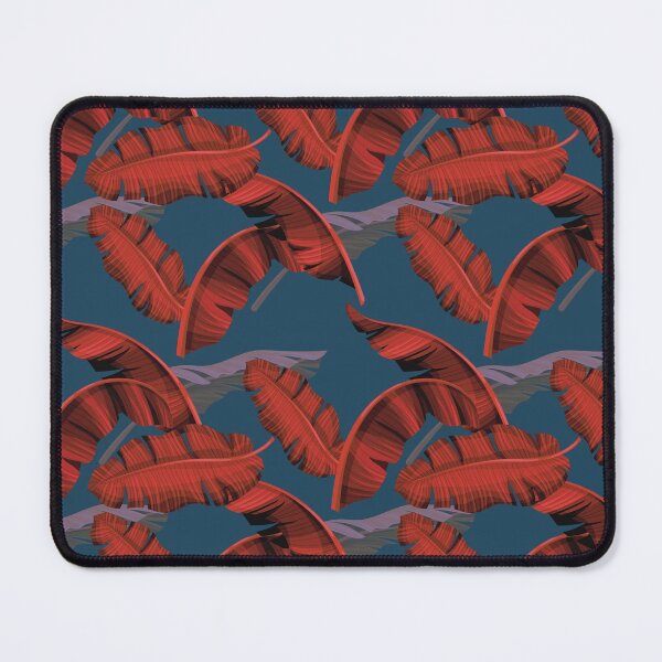 Item preview, Red banana leaf designed and sold by Rosebossa.
