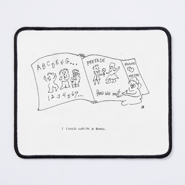 Item preview, Song Cartoon - I Could Write a Book designed and sold by fred rosenthal.