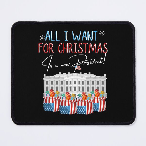 Item preview, All I want for Christmas is a new President Funny | Sarcastic Political Anti Biden Design designed and sold by HROC.
