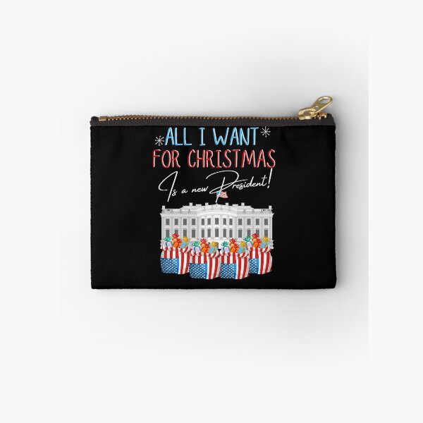 Item preview, All I want for Christmas is a new President Funny | Sarcastic Political Anti Biden Design designed and sold by HROC.