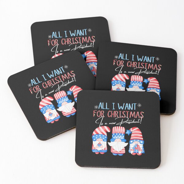 Item preview, All I want for Christmas is a new President Funny | Sarcastic Political Anti Biden Design designed and sold by HROC.