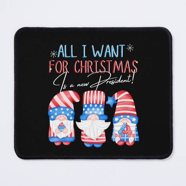 Item preview, All I want for Christmas is a new President Funny | Sarcastic Political Anti Biden Design designed and sold by HROC.