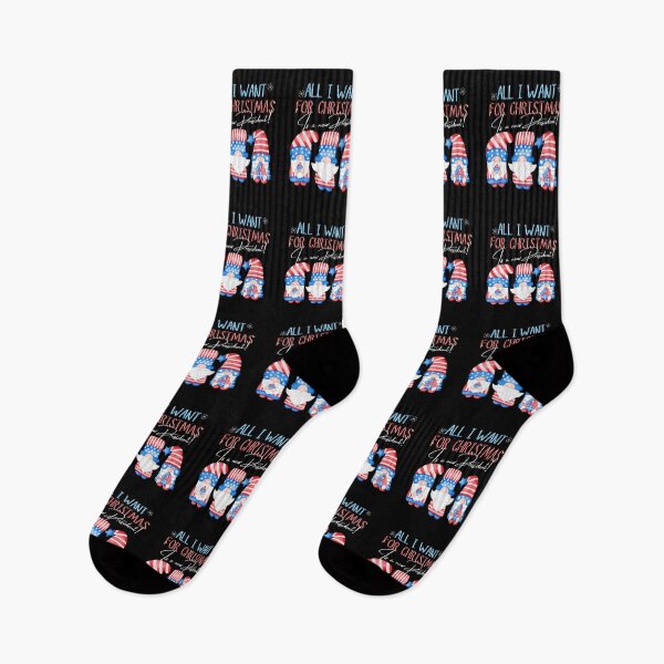 Item preview, All I want for Christmas is a new President Funny | Sarcastic Political Anti Biden Design designed and sold by HROC.