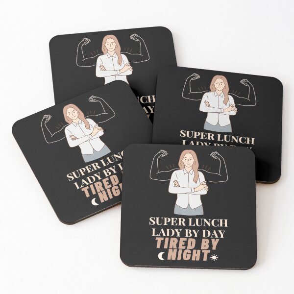 Item preview, Super Lunch Lady By Day Tired By Night , Funny Cafeteria Lady designed and sold by laamriya974.