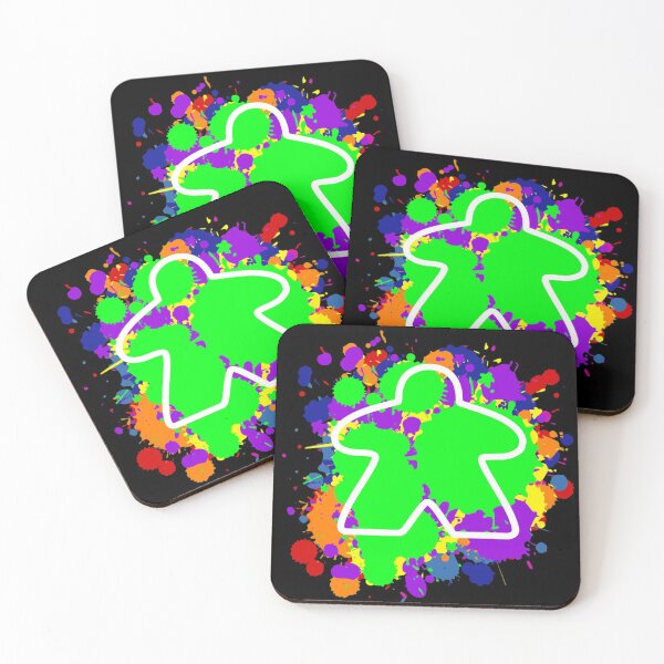 Item preview, Abstract Meeple - Any Colour Goes designed and sold by MadeByMeeples.