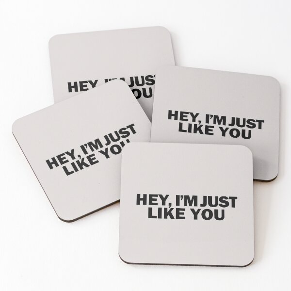 Item preview, Hey, I'm Just Like You - black text (Tegan & Sara) designed and sold by Nineteencallme.