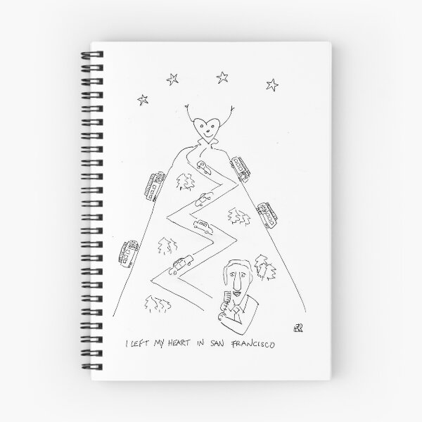 Item preview, Song Cartoon - I Left My Heart in San Francisco designed and sold by fred rosenthal.
