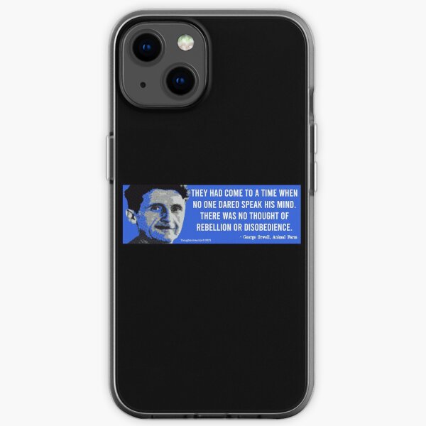 Orwell the Prophet iPhone Soft Case