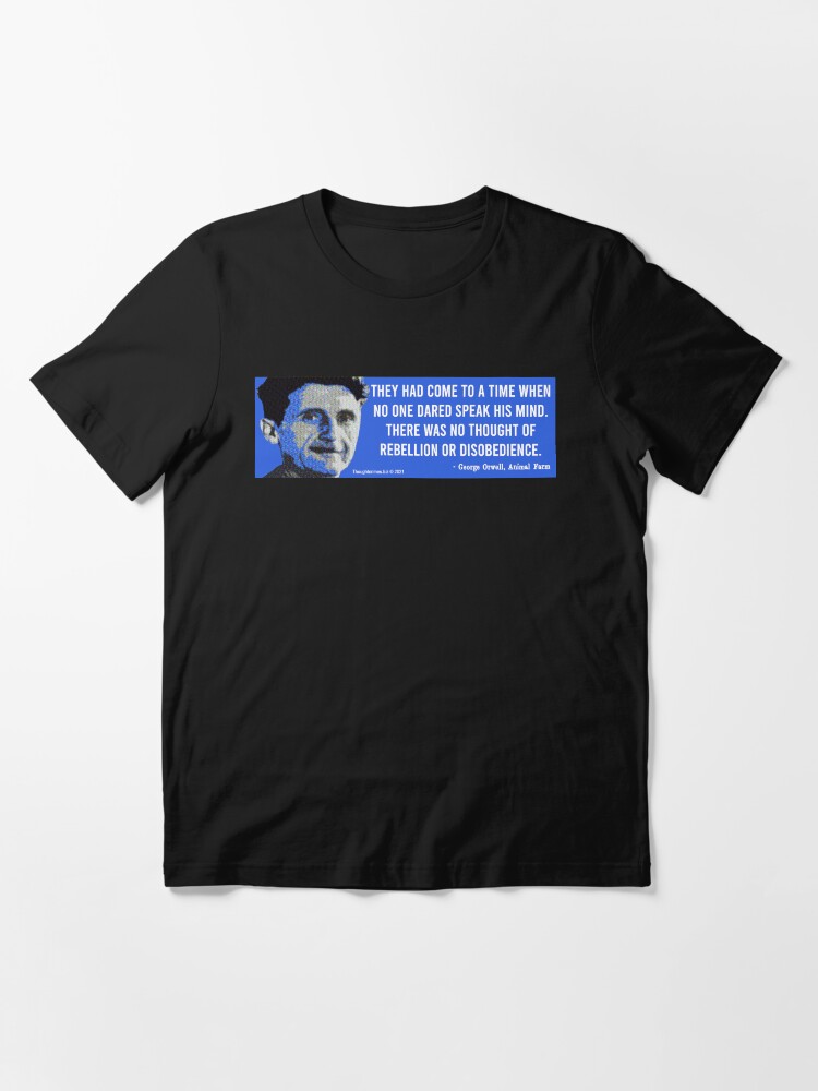 Thumbnail 3 of 7, Essential T-Shirt, Orwell the Prophet designed and sold by EyeMagined.