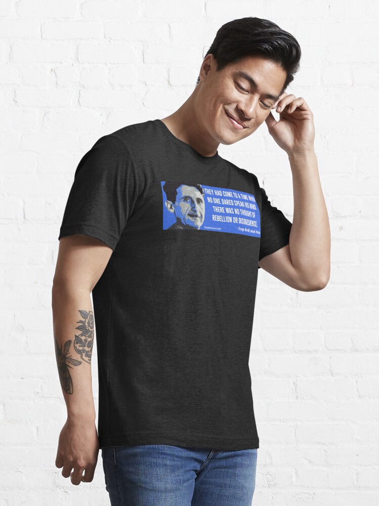 Alternate view of Orwell the Prophet Essential T-Shirt