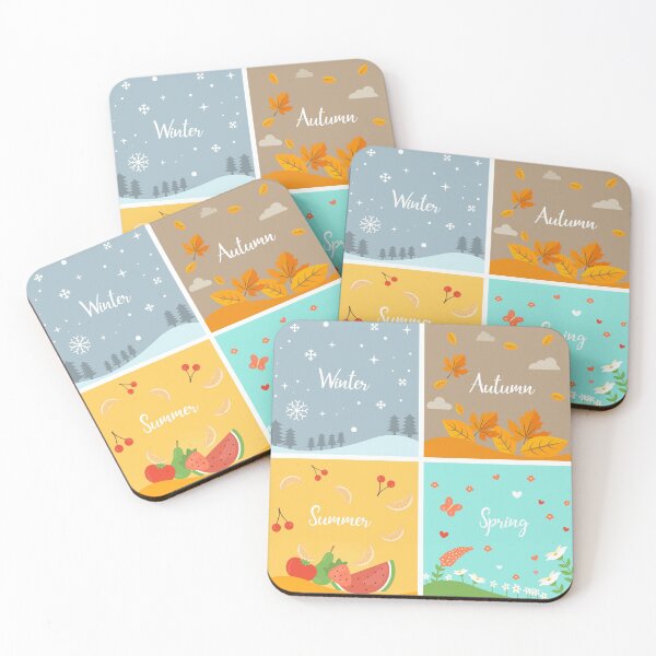 Item preview, Seasons : Winter, Autumn, Summer, Spring designed and sold by stella-shop.
