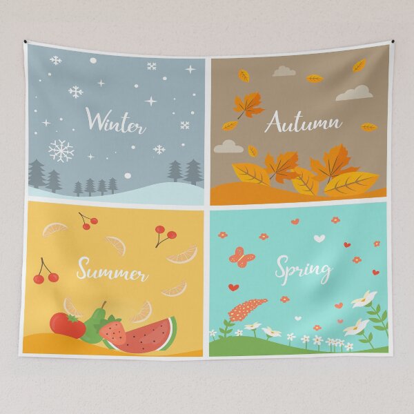 Item preview, Seasons : Winter, Autumn, Summer, Spring designed and sold by stella-shop.