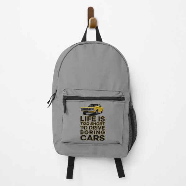 Item preview, Life is too short to drive boring cars - Manta A - yellow with black bonnet designed and sold by knappidesign.