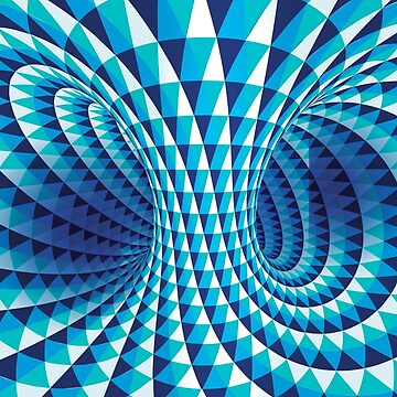 Optical illusion Art Board Print by RAWWR