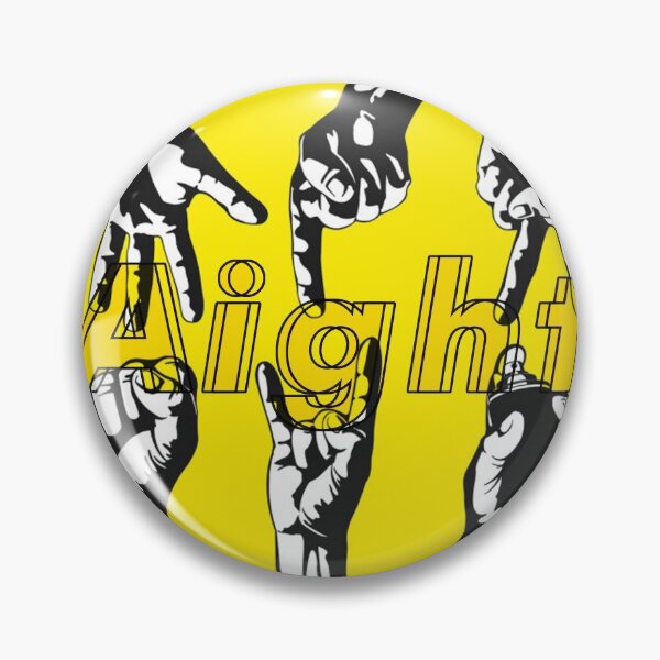 Item preview, Aight - Hand Gestures designed and sold by jibin-thomas.