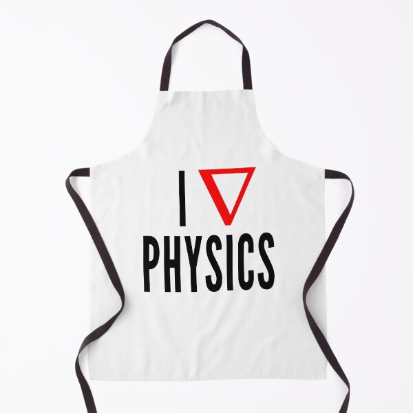 Item preview, I love physics - math geek joke white designed and sold by ArtsySue.