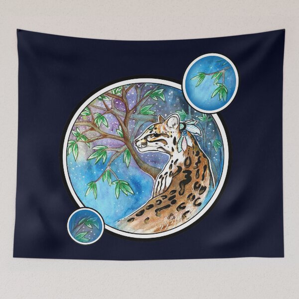 Item preview, Ocelot designed and sold by BMBIllustration.