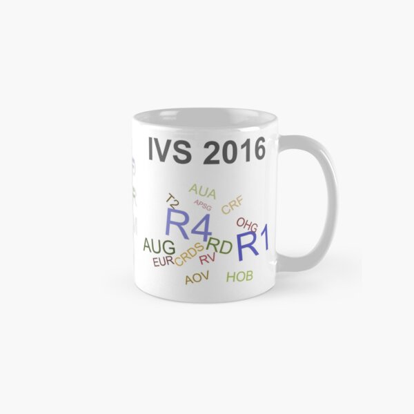 IVS 2016 Master Schedule Classic Mug