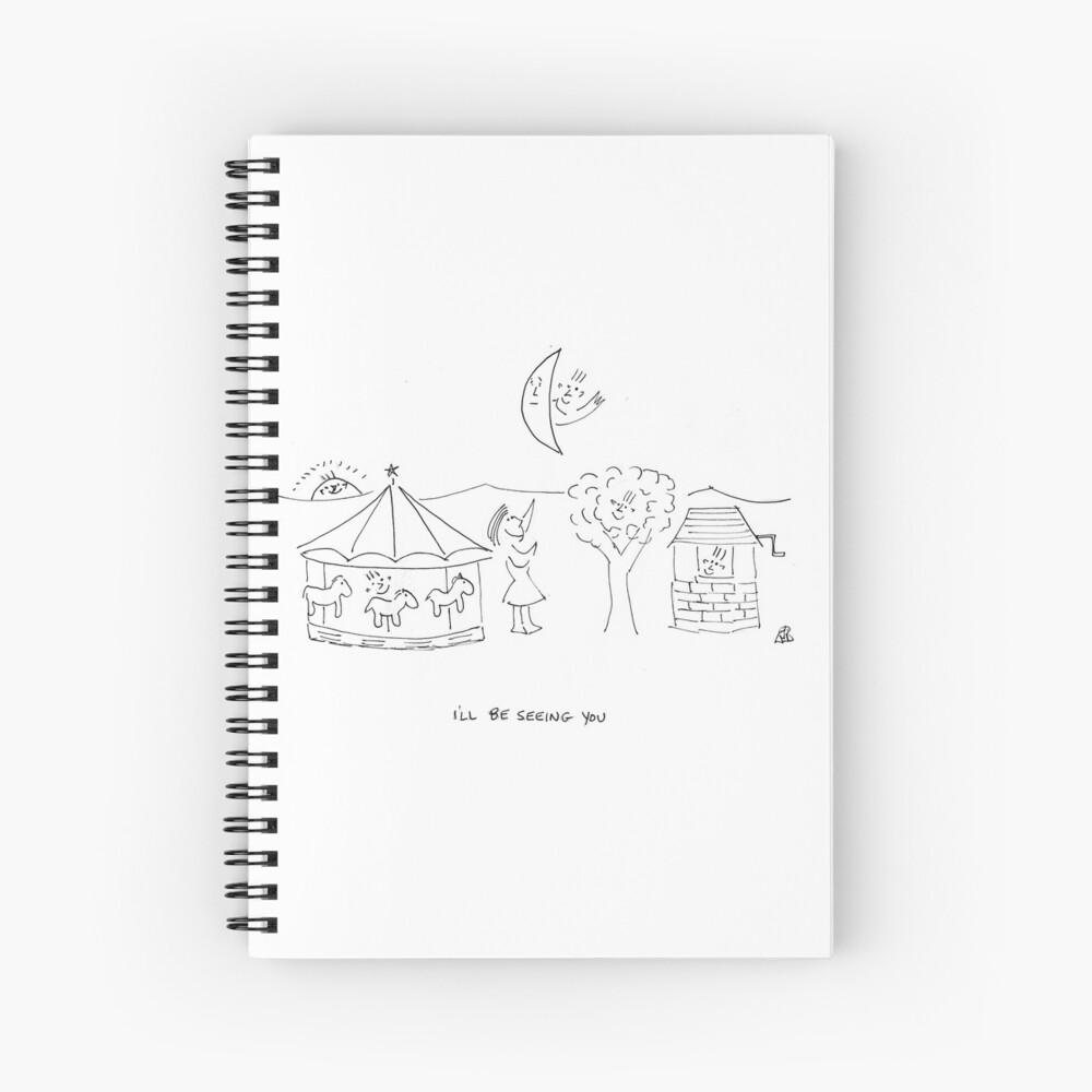 Item preview, Spiral Notebook designed and sold by bromfieldpen.