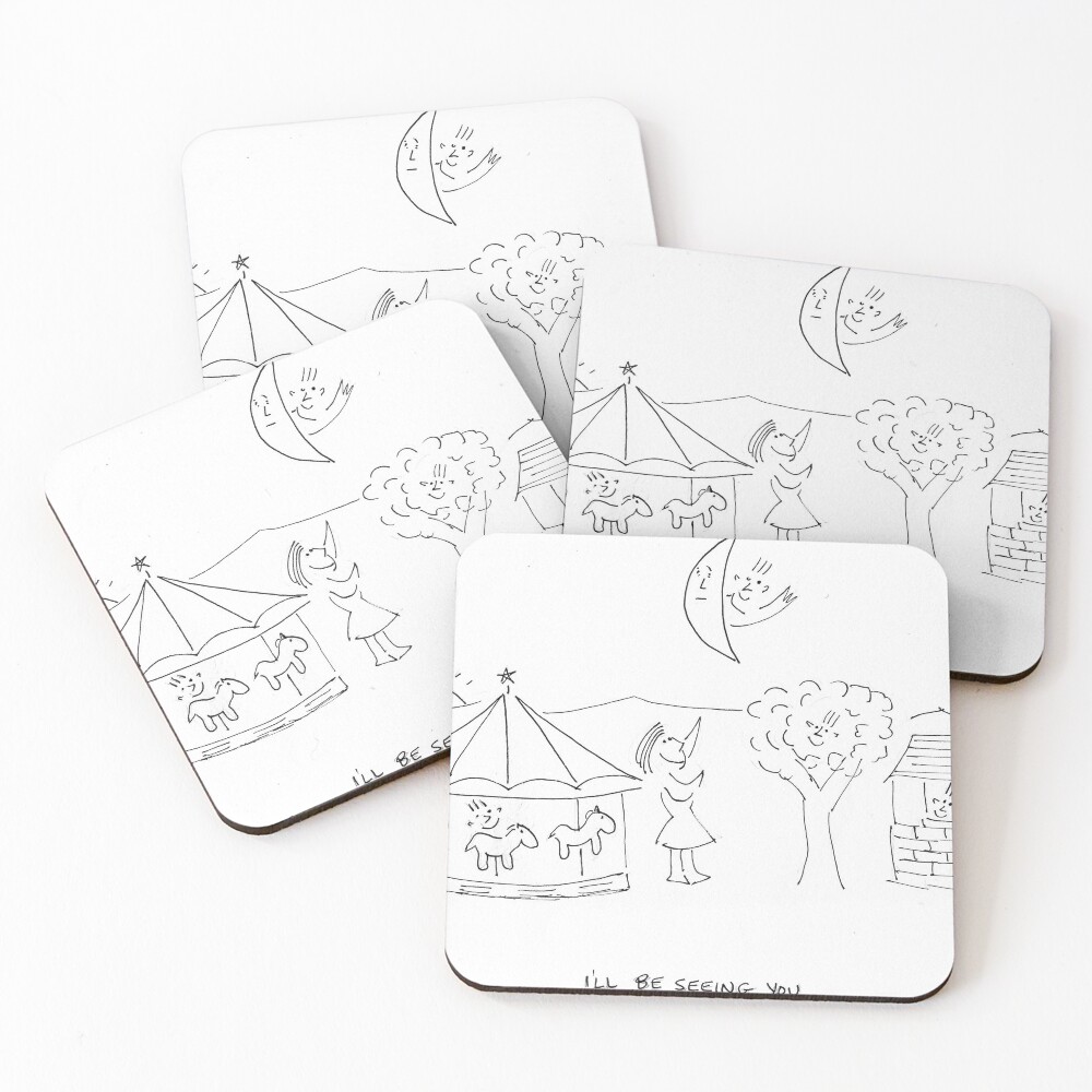 Item preview, Coasters (Set of 4) designed and sold by bromfieldpen.