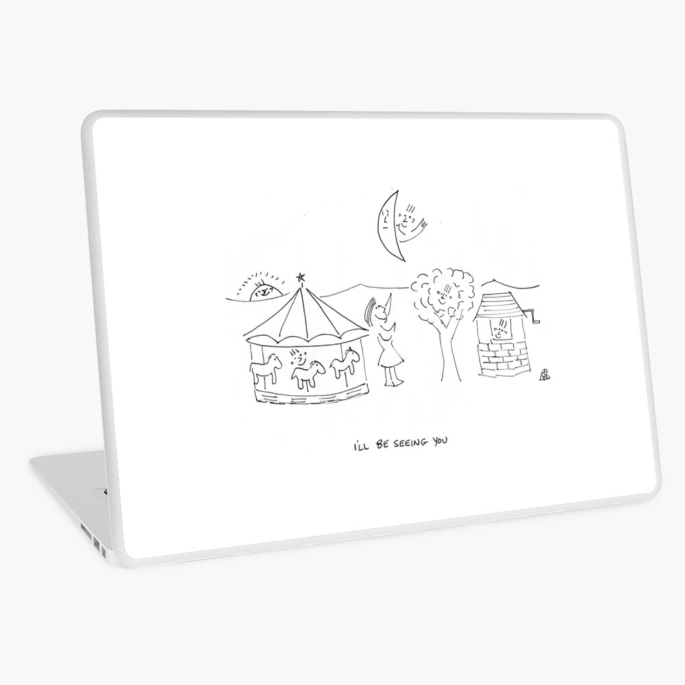 Item preview, Laptop Skin designed and sold by bromfieldpen.