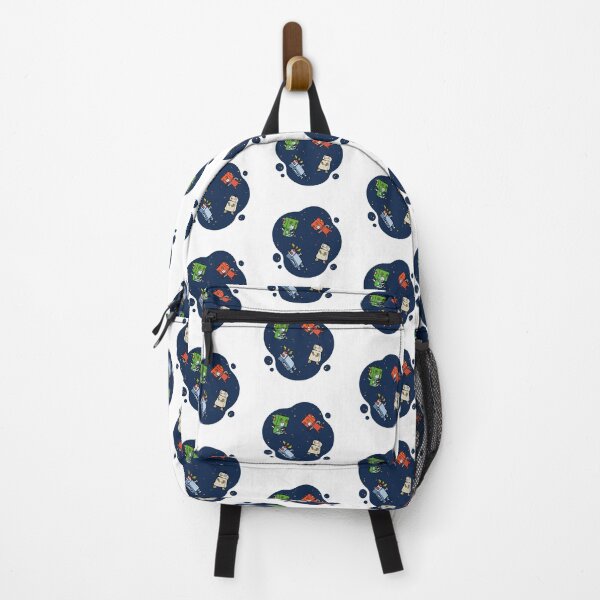 Item preview, THE ROBOT IS SWIMMING IN THE VAST WORLD. designed and sold by ELEGANTRETRO.