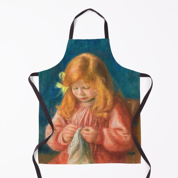 Item preview, Impresionismo Pintura Jean Renoir Costura (1899-1900) de Pierre-Auguste Renoir designed and sold by Designedbysm.