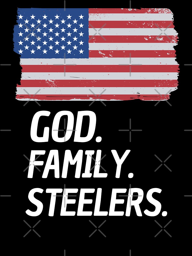 American Flag God Family Steeler Military Veteran' Men's Premium T-Shirt