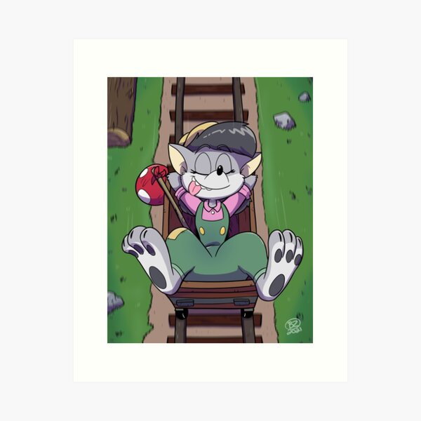 Traveling Wendy Art Print