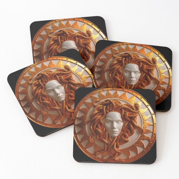Item preview, medusa shield - medusa greek god - greek mythologie designed and sold by UnseenCreations.