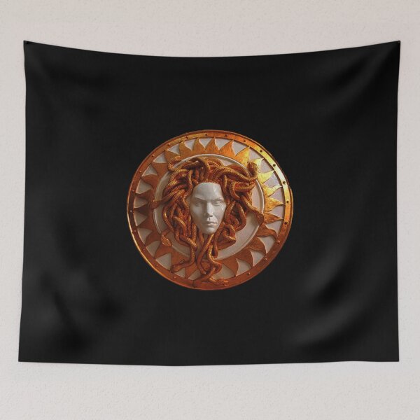 Item preview, medusa shield - medusa greek god - greek mythologie designed and sold by UnseenCreations.